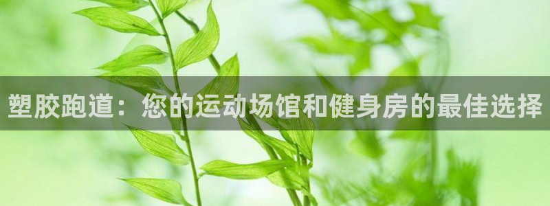 谈球吧：塑胶跑道：您的运动场馆和健身房的最佳选择