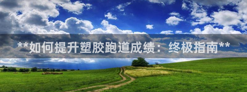 谈球吧网页登陆：**如何提升塑胶跑道成绩：终极指南**
