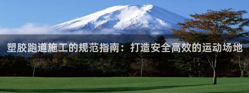 谈球吧全站app下载手机版：塑胶跑道施工的规范指南：打造安全高效的运动场地