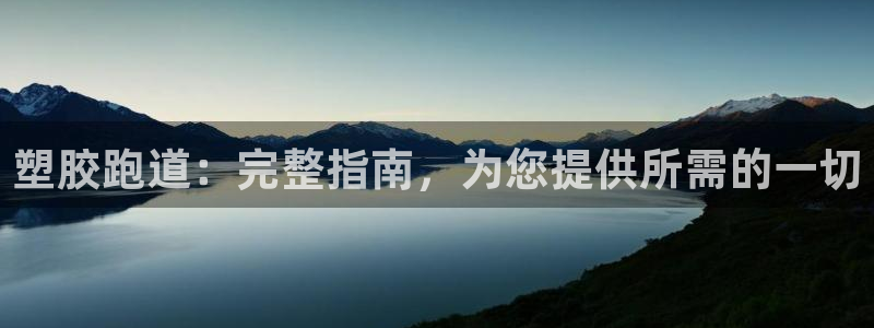 谈球吧体育app下载中心官方最新版：塑胶跑道：完整指南，为您提供所需的一切