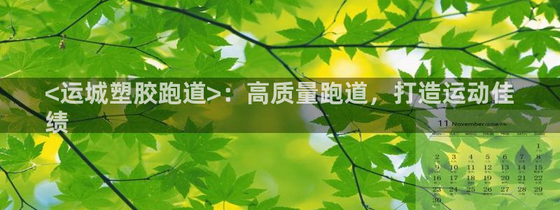 谈球吧体育app官网下载安装：<运城塑胶跑道>：高质量跑道，打造运动佳
绩
