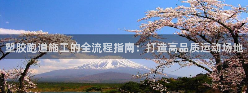 谈球吧咋样黑钱：塑胶跑道施工的全流程指南：打造高品质运动场地