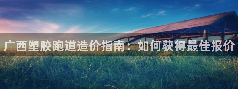 谈球吧中国官方网站：广西塑胶跑道造价指南：如何获得最