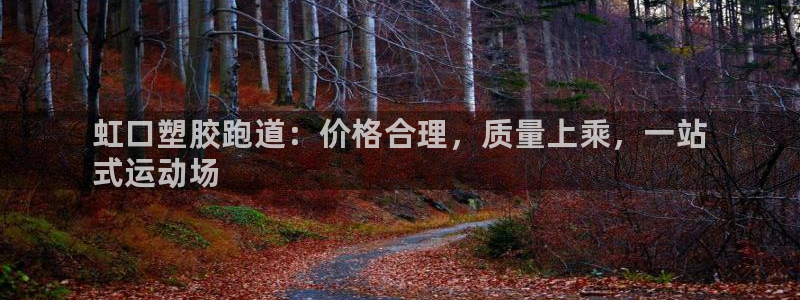 谈球吧在线观看：虹口塑胶跑道：价格合理，质量上乘，一